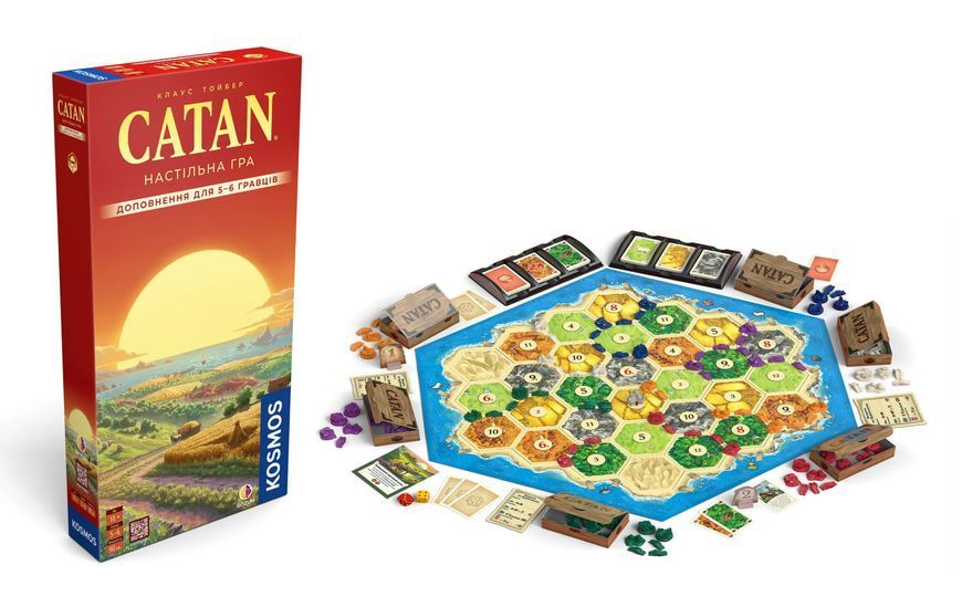 CATAN. Доповнення для 5-6 гравців NMG03928 фото