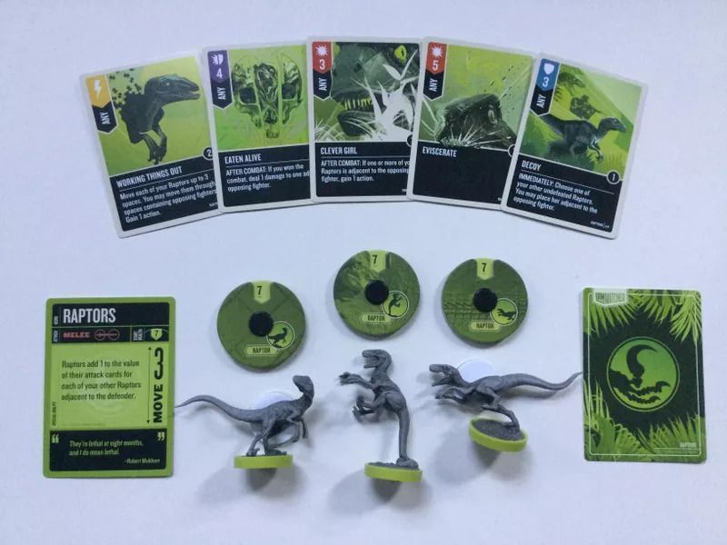 Unmatched: Jurassic Park &ndash; InGen vs Raptors NMG01586 фото