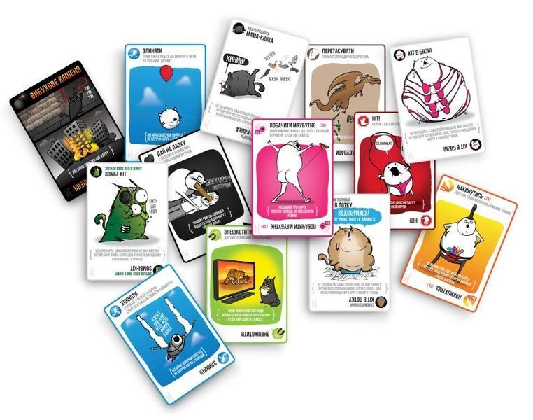 Вибухові кошенята: Видання для дорослих 18+ (Exploding Kittens: NSFW Edition) NMG02687 фото