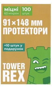 Протектори для карт Tower Rex (91 х 148 мм, Card Game, 110 шт.) (STANDART) NMG03894 фото