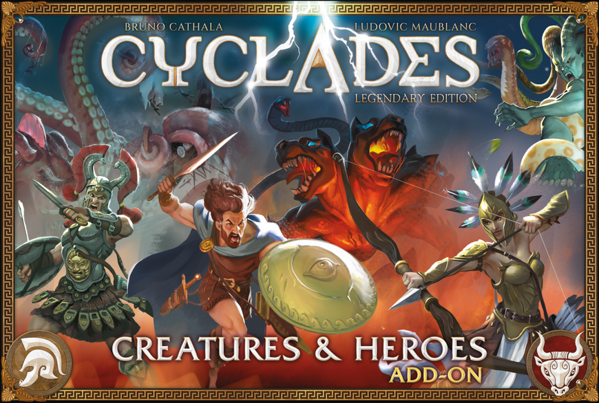 Кіклади. Легендарне видання - Монстри і герої (Cyclades: Creatures & Heroes) NMG03902 фото