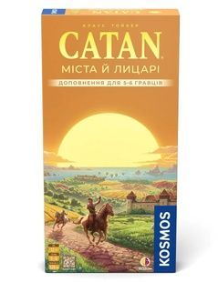 CATAN. Міста й лицарі. Доповнення для 5-6 гравців NMG03926 фото
